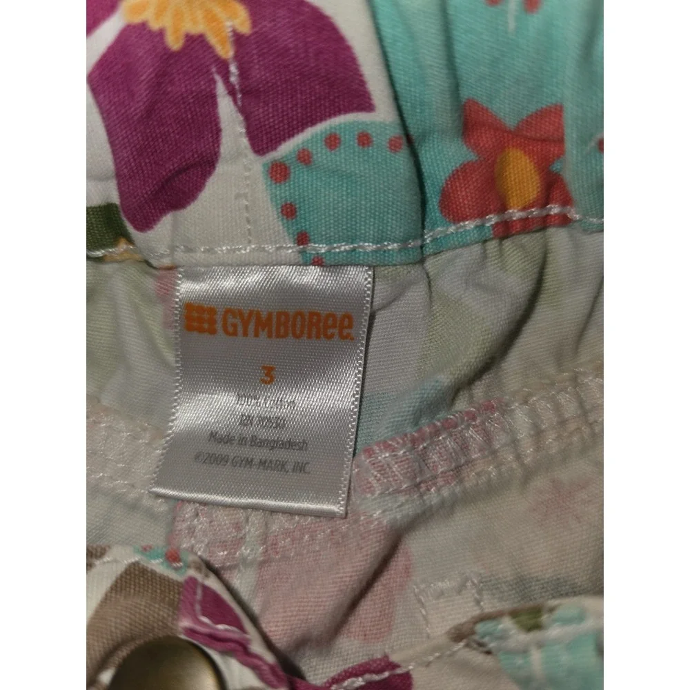 Gymboree outlet jungle gem tank shorts monkey floral size‎ 3 3t